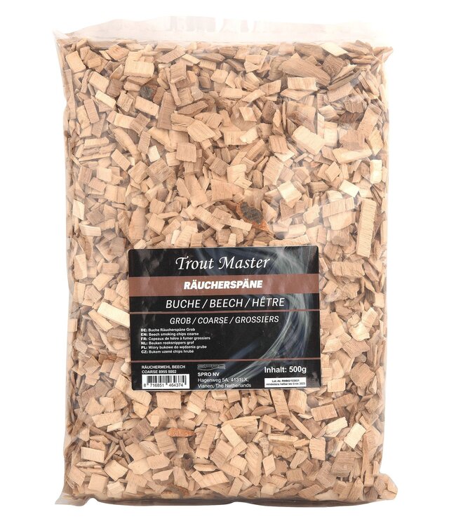 Trout Master Räucherspäne Buche 500gr