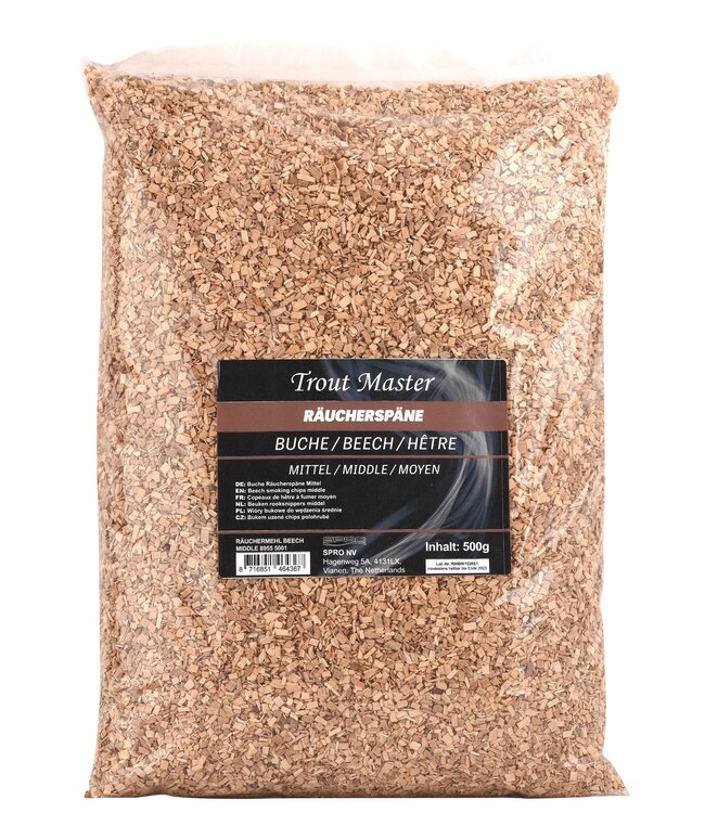 Trout Master Räucherspäne Buche 500gr