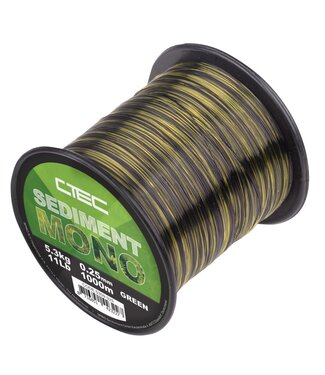 C-Tec Sediment Mono Vert 1000m 0.25mm