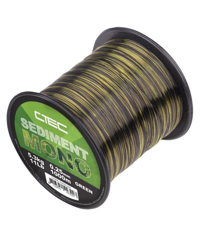 C-Tec Sediment Mono Green 1000m 0.25mm