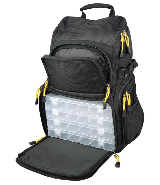 Spro Back Pack & 4 Boxes