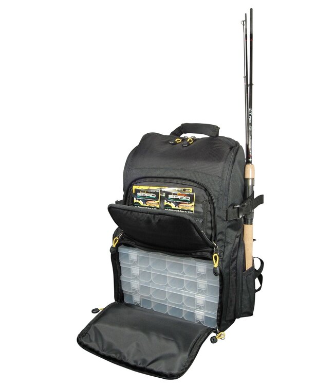 Spro Sac à Dos & 4 Boîtes