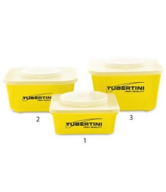 Tubertini Maggi Box Doppio – Boîte à Asticots avec Double Couvercle et Ouverture Ronde