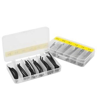 Tubertini Boîte De Tubes De Silicone Claire (0.3-0.5-0.7-1.0-1.2-1.5mm)