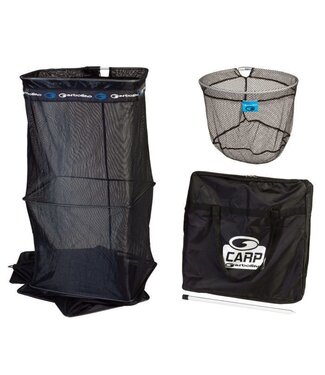 Garbolino Carp Set Leefnet 2.50m - Bankstick- Kescher - Aufbewahrungstasche