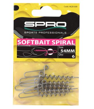 Spro Softbalt Spiral (6 pcs) 54mm