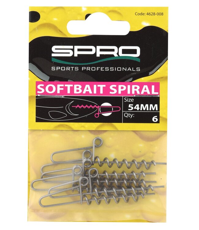Spro Softbalt Spiral (6 pcs) 54mm
