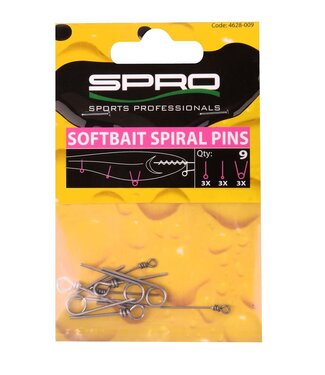 Spro Softbalt Spiral Pins Sortiment