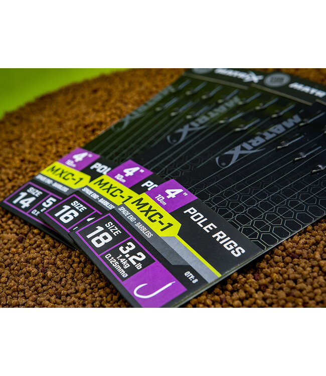 Matrix Bas De Ligne MXC-1 Canne au Coup 10cm Palette-Sans Ardillon (8 pcs)