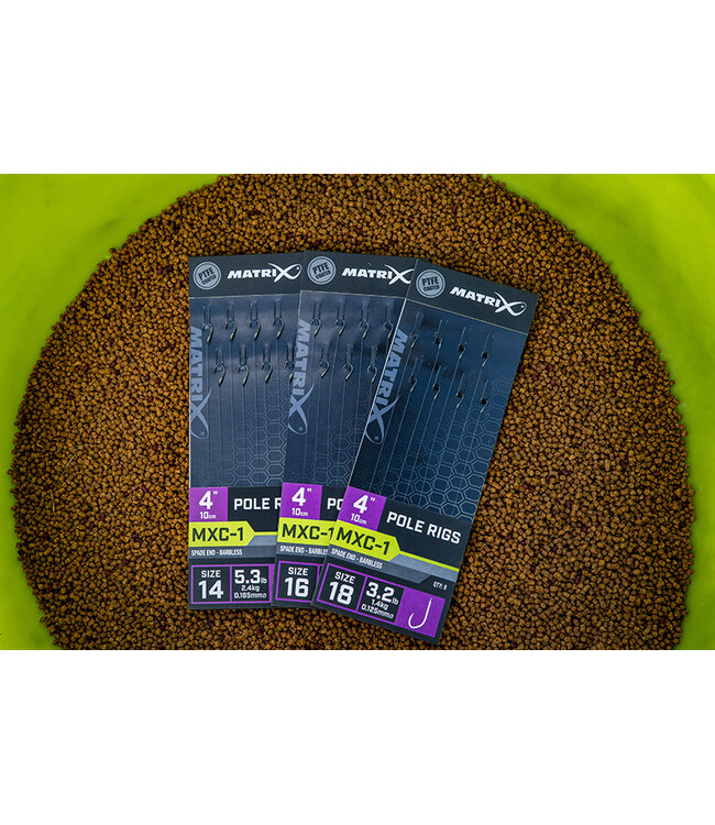 Matrix Bas De Ligne MXC-1 Canne au Coup 10cm Palette-Sans Ardillon (8 pcs)