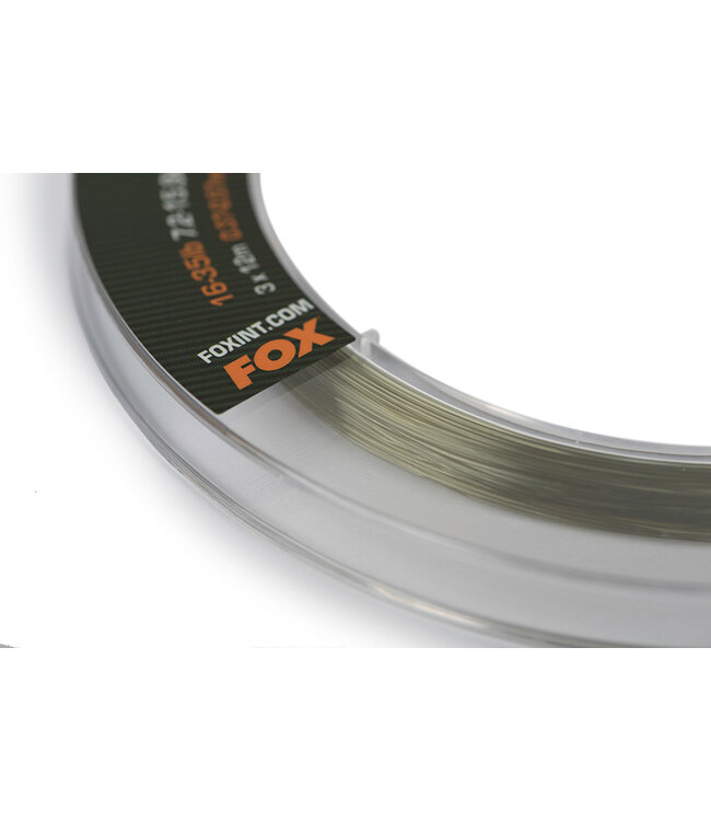 Fox Exocet Pro Tapered Leaders Lo-Vis Vert