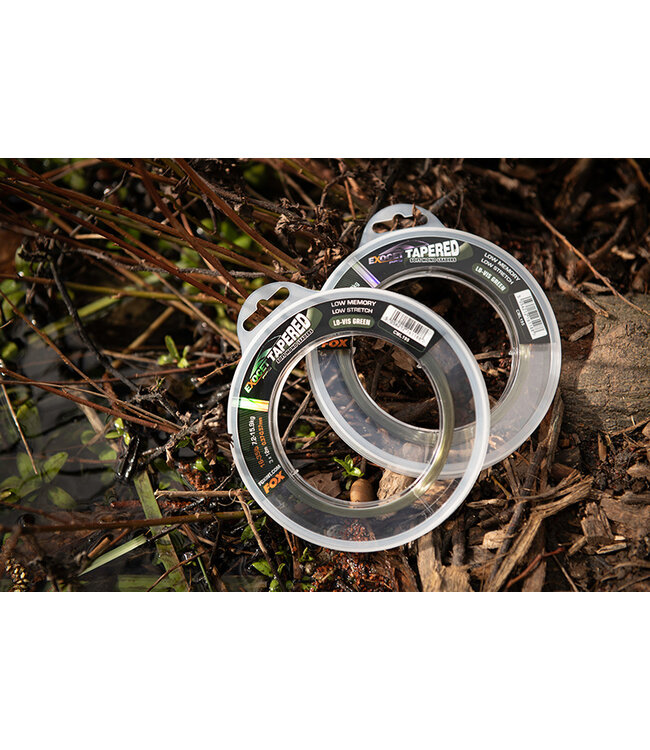 Fox Exocet Pro Tapered Leaders Lo-Vis Vert