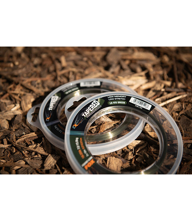 Fox Exocet Pro Tapered Leaders Lo-Vis Vert