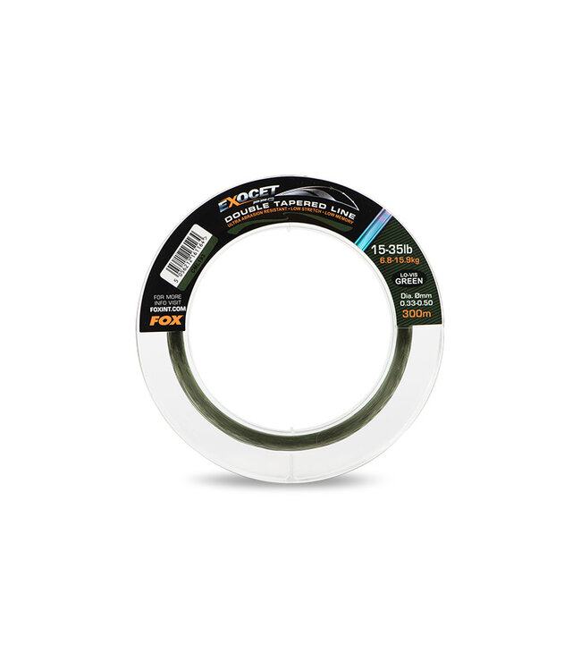 Fox Exocet Pro Double Tapered Line Lo-Vis Vert