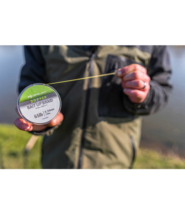 Korum Bopper Bait Up Tresse 150m 0.34mm
