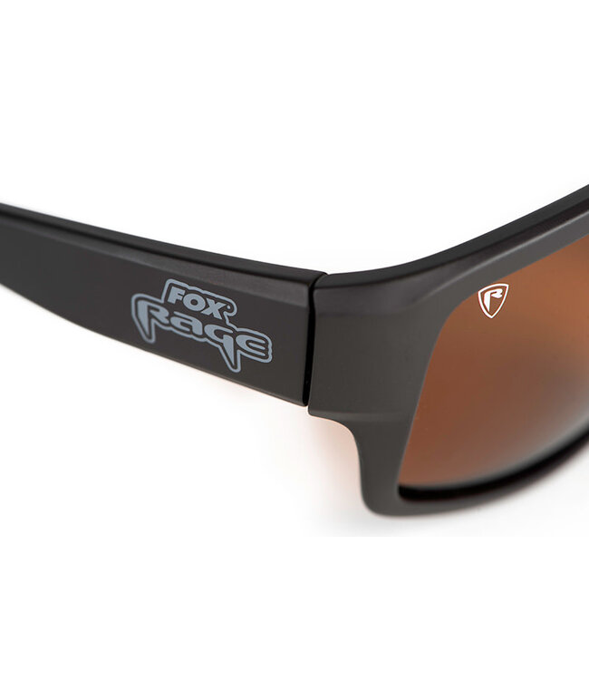 Fox Rage Rage Flottant Wraps Lunettes à Verres Gris Foncé Et à Miroir