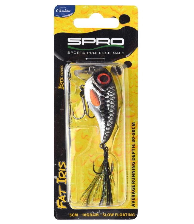 Spro Fat Iris Slow Floating 5cm - 10g (diepte 30-50cm)