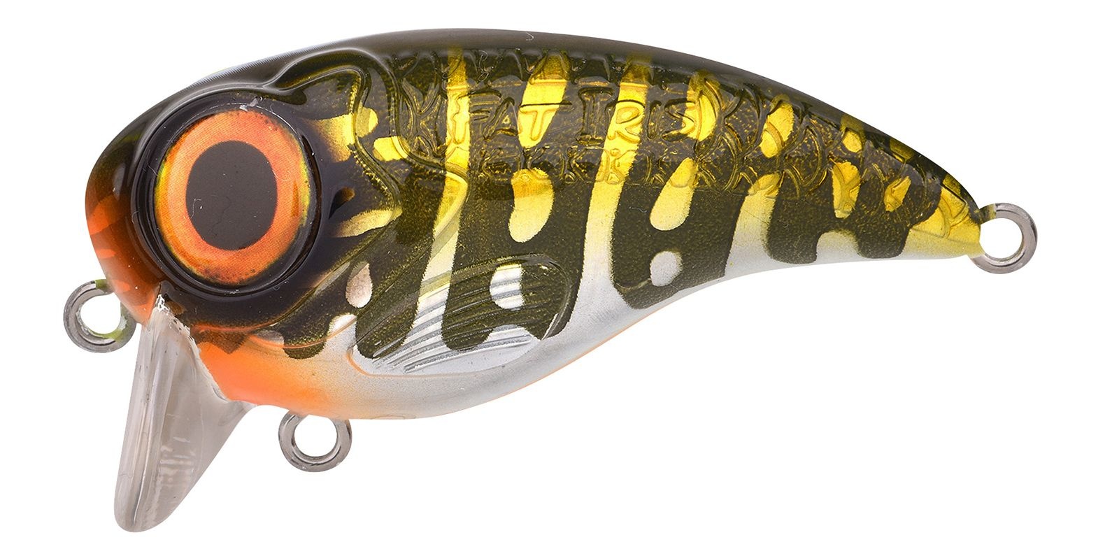 Leurre De Pêche SPRO Fat Iris 60 - Flottant Lent, Couleur Fire Tiger - 6cm, 17g - Pour Prédateurs En Eau Peu Profonde