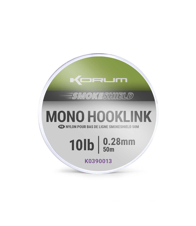 Korum Smokeshield Mono Hooklink 50m