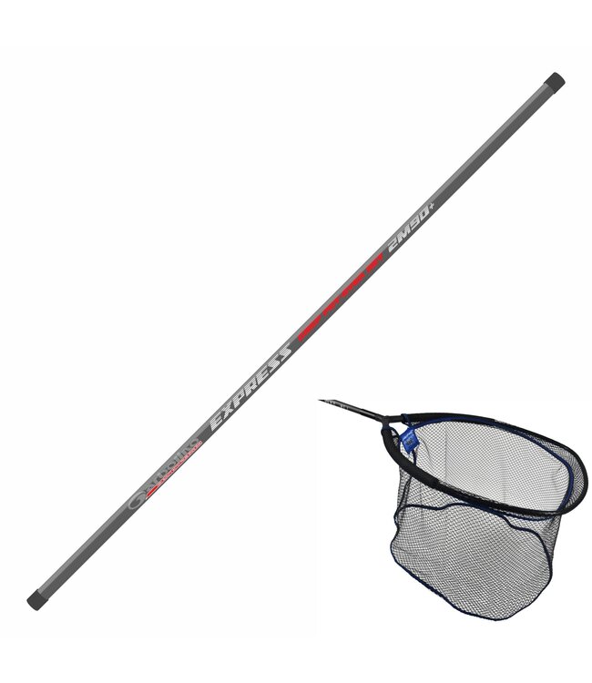 Garbolino Combo Manche d'Epuisette Express Carp Put Over Net 2.90m & Epuisette Express Carp 42x47cm