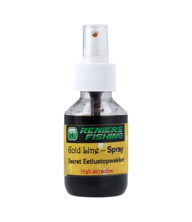 Reniers Fishing Gold Line Spray Secret Mix Eetlustopwekker 100ml