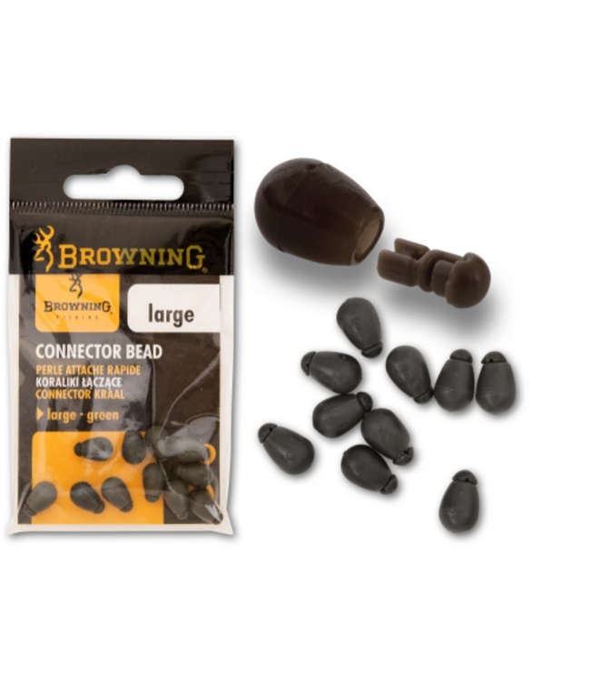 Browning Vert Perles Atache Rapide (10 pcs)