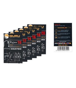 Guru Kaizen Eyed - Barbless (10pcs)