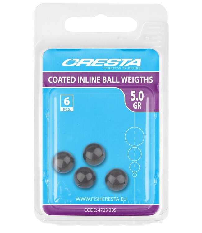 Cresta Billes Percées Enrobé (5 pcs)