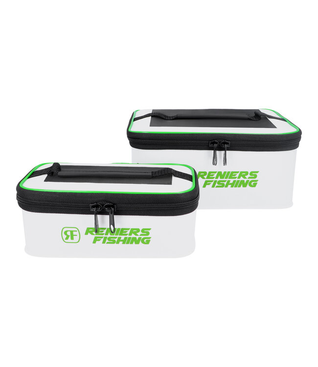 Reniers Fishing EVA Maggot & Accessory Bag White 2 Stück