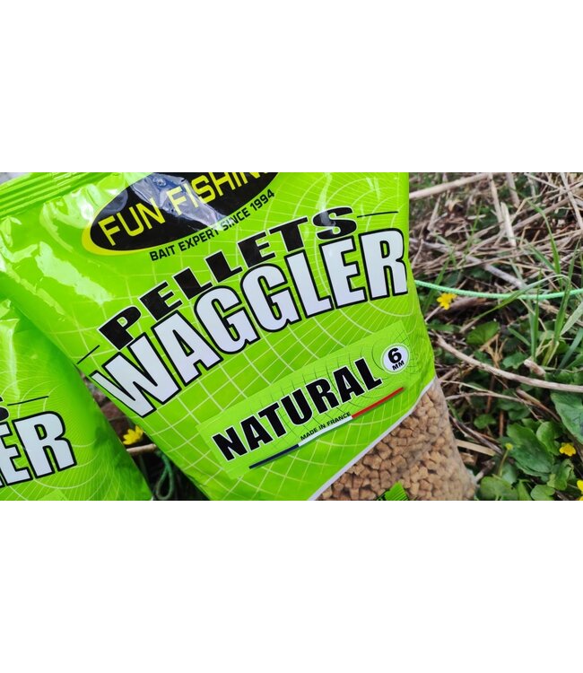 Fun Fishing Pellets Waggler Natural (1.5 kilo)