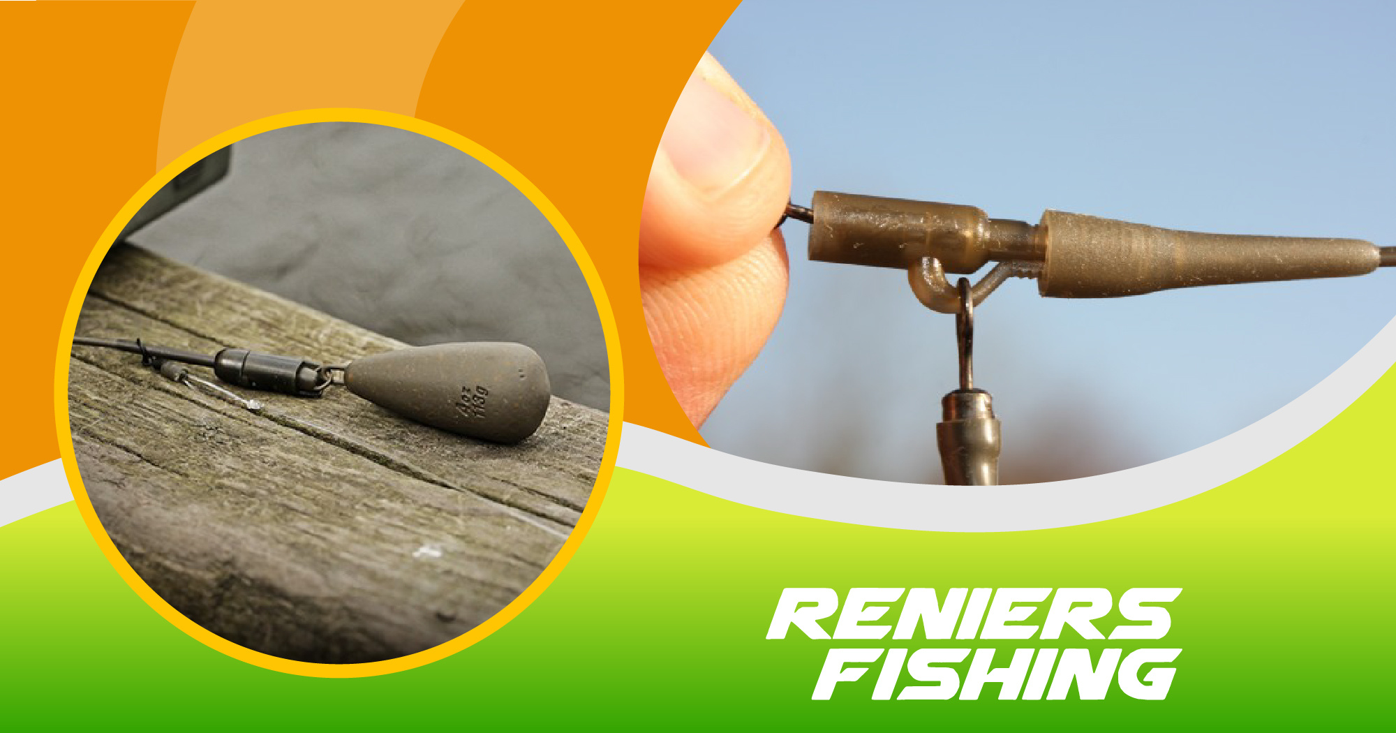 Pêche à la carpe : utilisez-vous un système de plomb clipsable, en ligne ou  hélico ? - Reniers Fishing
