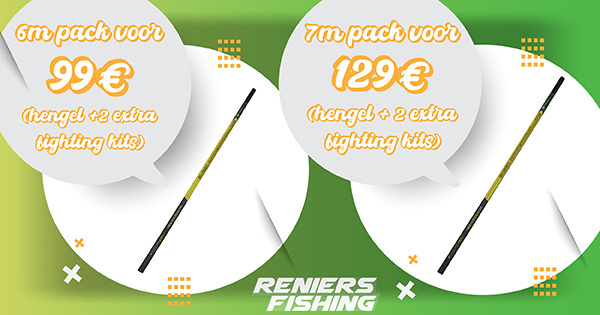 Reniers Fishing Pack Exegi Competition Line Hengel – Super Aanbieding! 