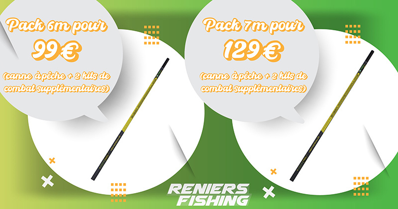 Pack de pêche Reniers Exegi Competition Line – Super Offre!