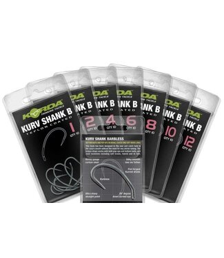 Korda Kurv Shank B Sans Ardillon (10 pcs)