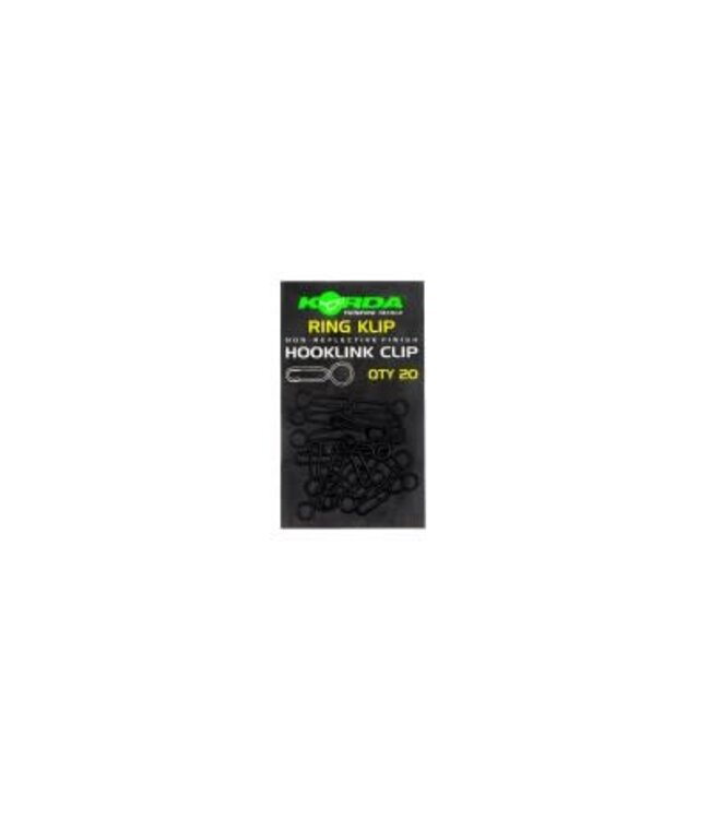 Korda Ring Clip Hooklink Clip Qty 20