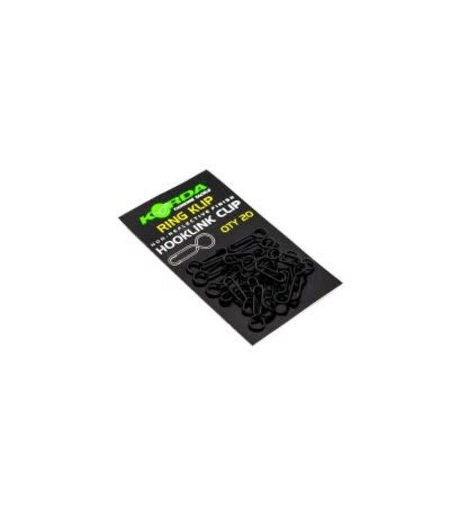 Korda Ring Clip Hooklink Clip Qty 20