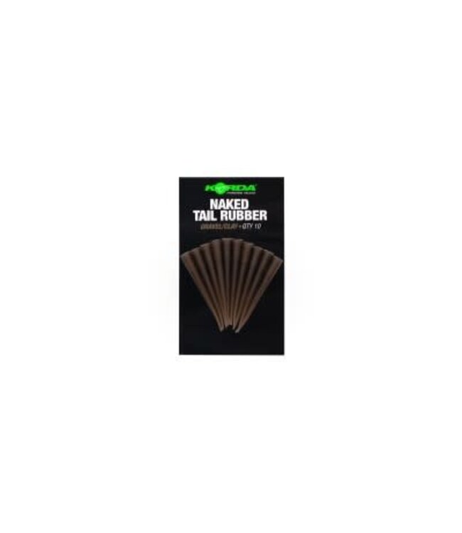Korda Naked Tail Rubber (10 pcs)