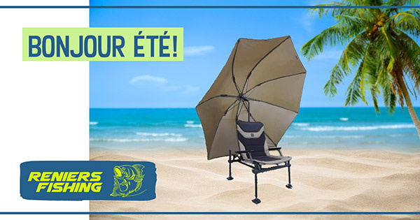 Pêcher confortablement par temps chaud!