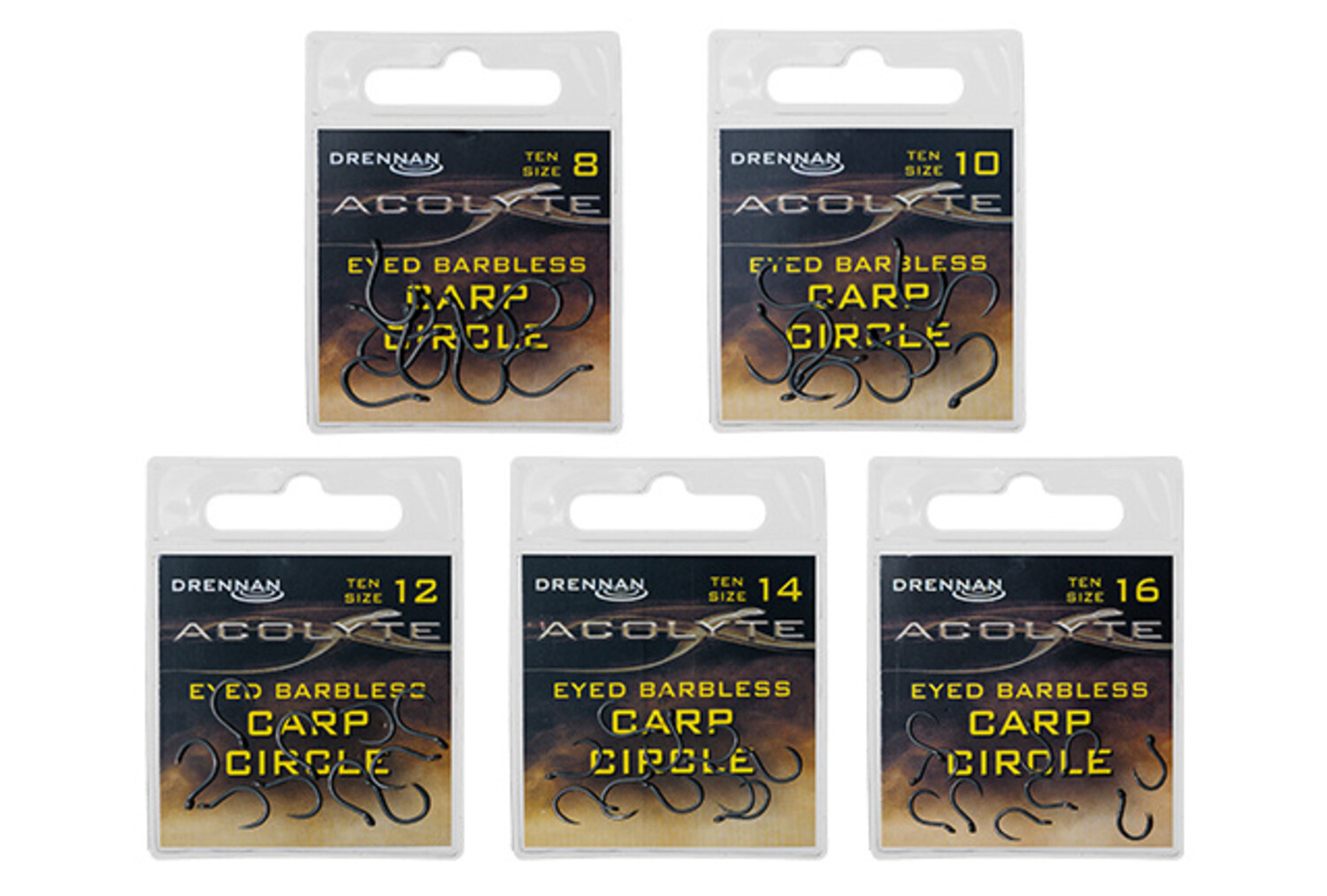 Drennan Eyed Barbless Carp Match 10pcs Hooks Barbless