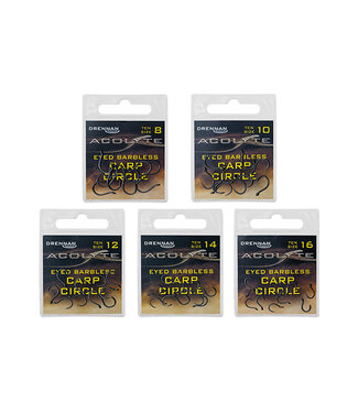 Drennan Acolyte Carp Circle Oeillet-Sans Ardillon (10 pcs)