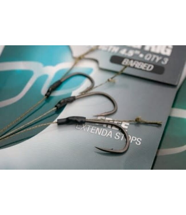 Korda PVA Bag Rig 4.5” Barbed (3 pcs) Haken Wide Gape