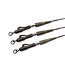 Korda Leadcore Leaders 50cm Hybrid Leadclip (3 pcs)