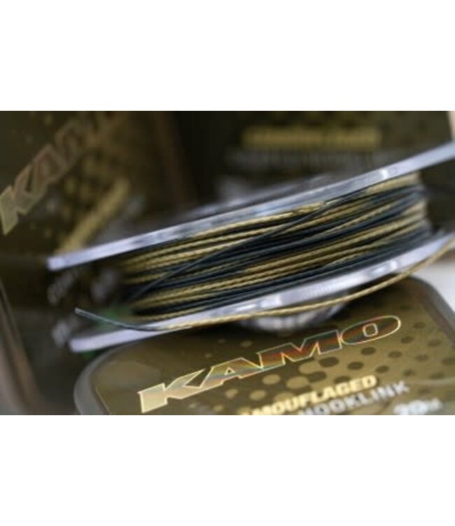 Korda Kamo Camouflaged Coated Hooklink 20m