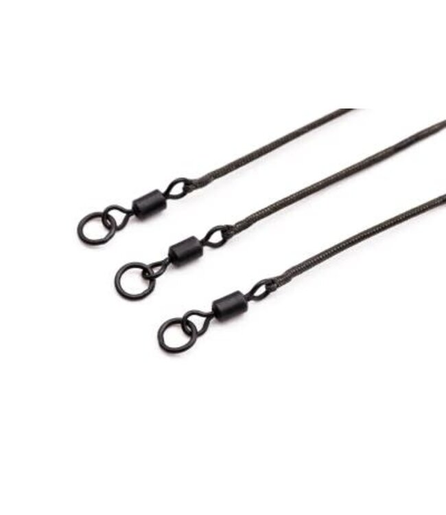 Korda Leadcore Leaders Ring Swivel 50cm (3 pcs)