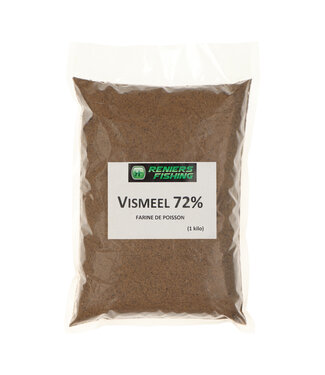 Reniers Fishing Farine de Poisson 72% 1 Kilo – Farine Très Odorante pour Bouillettes et Amorces