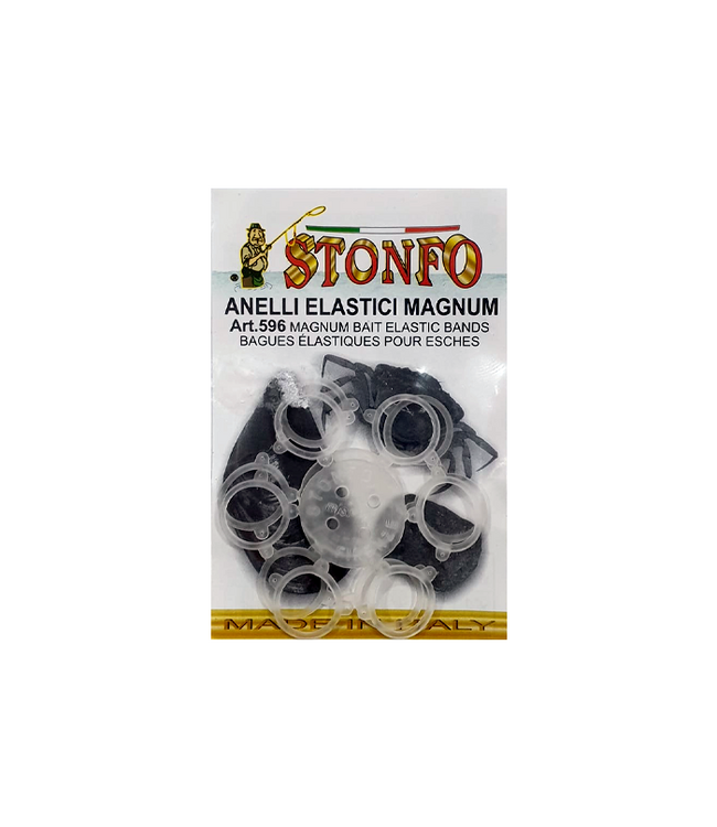Stonfo Magnum Bait Elastic Bands (12 pcs) Size 1 (18-50mm)