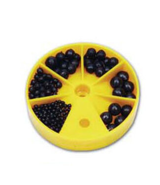 Reniers Fishing Black Beads Selection In A Box