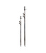 Reniers Fishing Bankstick Inox 2 Screw – pique réglable anti-rouille avec double vis pour accessoires et bourriches