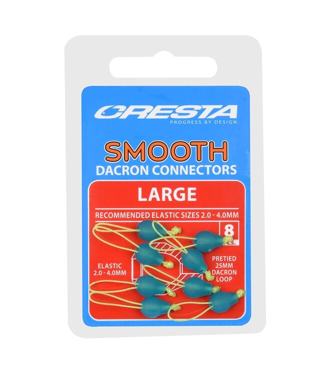 Cresta Smooth Dacron Connecteurs (8 pcs)
