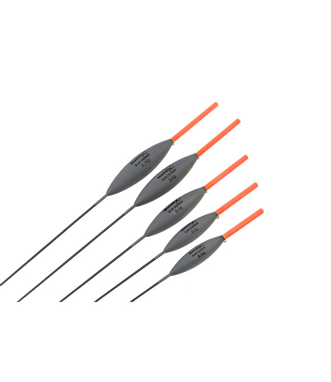 Matrix Slim Carbon Pole Float – Flotteur Coup Fin avec Corps Rohacell, Quille Carbone 0.7mm et Antenne Creuse 1.8mm